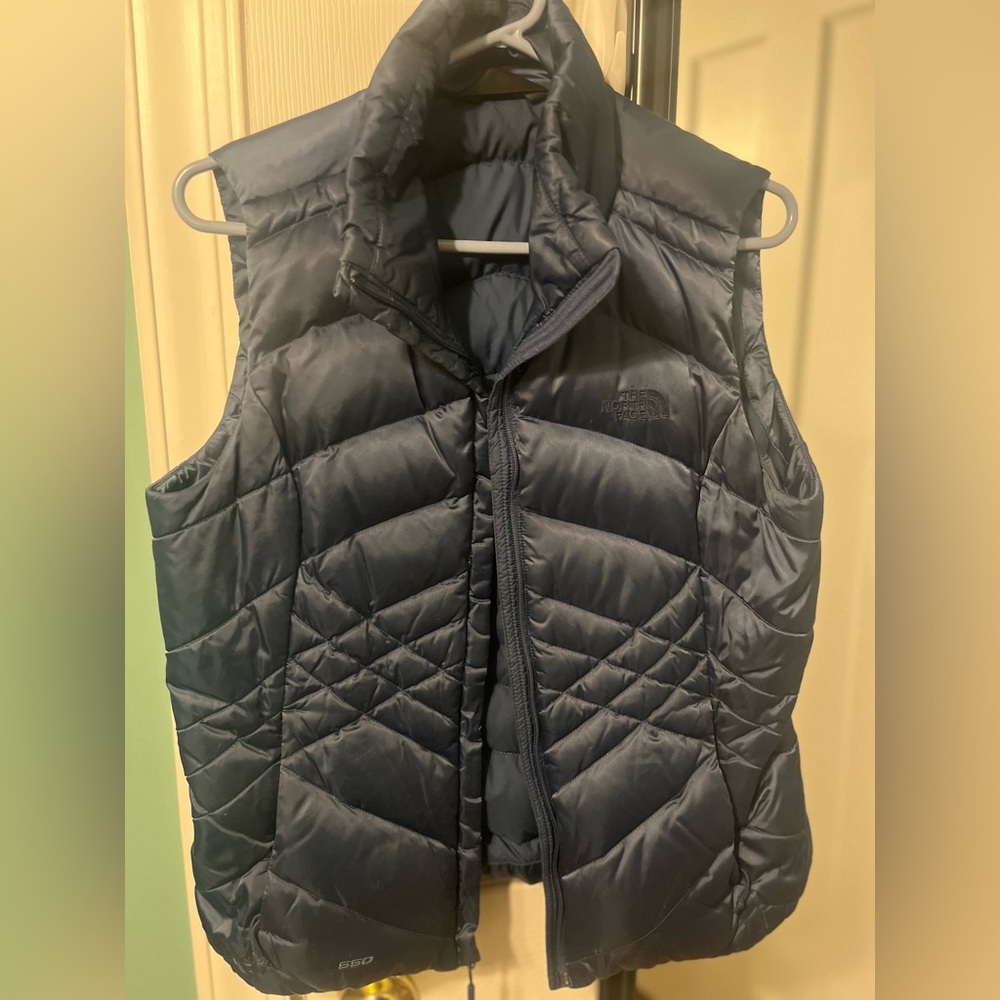 The North Face Navy Quilted Vest